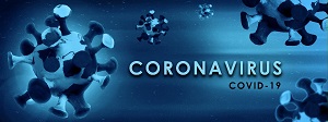 Zeichnung eines Coronaviruses