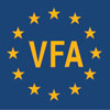 Logo Stowarzyszenia na rzecz Promocji bezpieczeństwa Pracy w Europie (VFA)