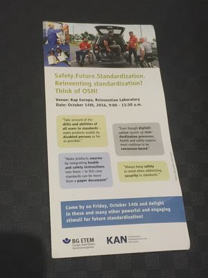 Einladung zur IEC-Veranstaltung Safety.Future.Standardization