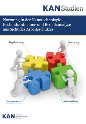 Cover page of the KAN Study on stanardization in the area of nanotechnologie