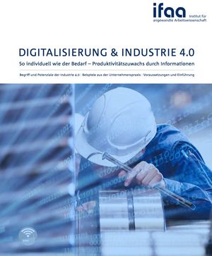 Cover page of the ifaa brochure on digitalisation and industry 4.0
