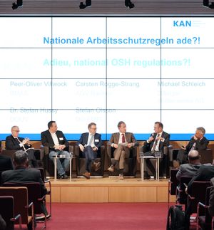 Diskussionsrunde in Berlin