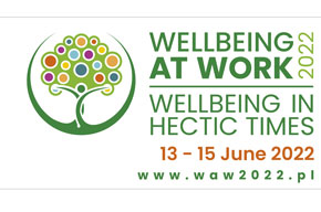 Conference logo "Wellbeing at work 2022"