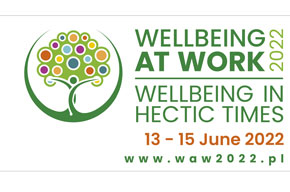 Konferenz-Logo "Wellbeing at work 2022"