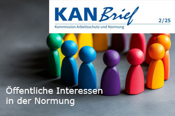 Ankündigung des neuen KANBriefs 2/25. Klick öffnet die Seite KANBrief 2/25: "Öffentliche Interessen in der Normung" ist erschienen