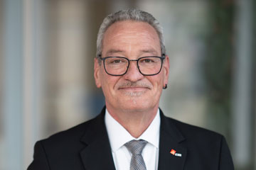 Hans-Peter Kern. Click opens the page New chair of the Governing Committee at the DGUV and VFA