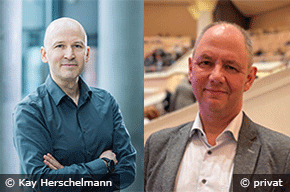 links im Bild Markus Nöthen, rechts Dirk Kostmann
