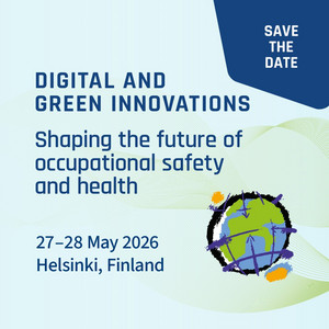 Logo EUROSHNET-Konferenz 2026: Digital and green innovations: Shaping the future of occupational safety and health
