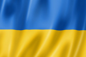 Flagge der Ukraine