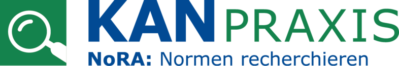 Öffnet die Seite KAN-Praxis NoRA: Normen recherchieren