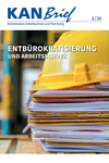 Cover KANBrief 2/26, Titel Entbürokratisierung und Arbeitsschutz