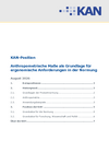 KAN-Position Anthropometrische Maße als Grundlage für ergonomische Anforderungen in der Normung