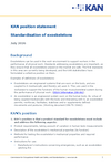 KAN Position statement: Standardisation of exoskeletons