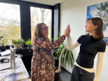 . Klick öffnet die Seite Tanja Mlinski und Marla Kempers verstärken KAN-Geschäftsstelle