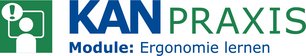 Logo KAN-Praxis Module: Ergonomie lernen