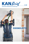 Cover KANBrief 3/26, Titel Exoskelette