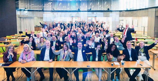 Gruppenfoto der Teilnehmenden der 9. EUROSHNET-Konferenz in Helsinki 2026