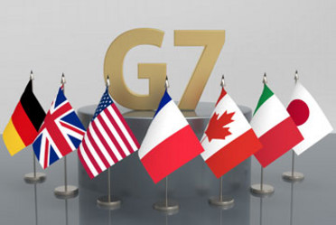 Flags of the G7 states