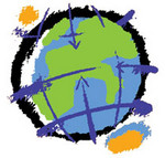 Logo: EUROSHNET (globe)