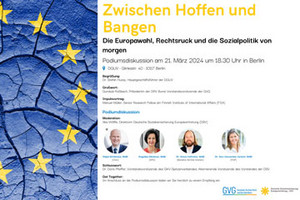 Einladung zur Podiumsdiskussion der DSV am 21.03.2024